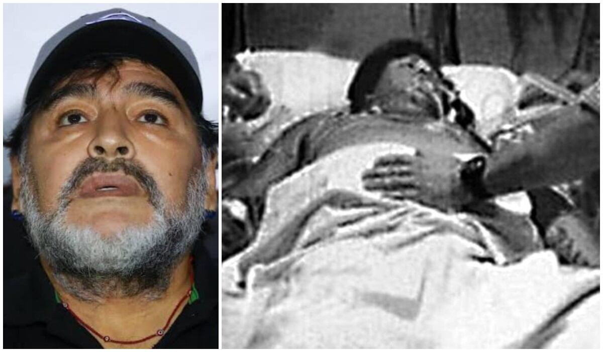 El exceso de cocaína llevó al borde de la muerte al ídolo argentino en el 2000.