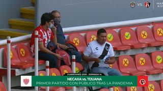 Luego de siete largos meses: el público regresó a los estadios de México para el Necaxa vs. Tijuana [VIDEO]