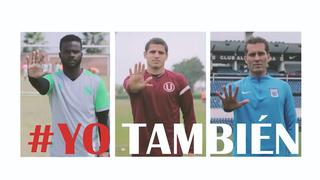 Descentralizado 2018: futbolistas se unen en campaña contra la violencia a la mujer [VIDEO]