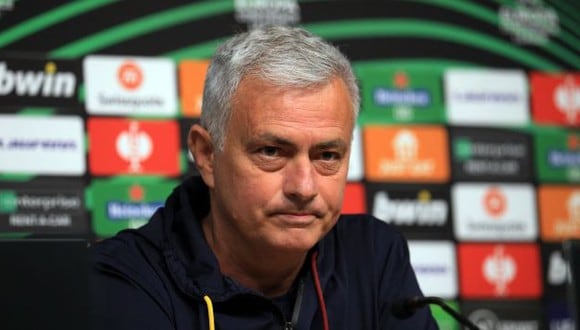José Mourinho se refirió a la final que jugará Roma frente a Feyenoord. (Foto: AFP)