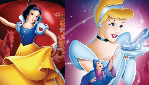 "Blanca Nieves" y "Cenicienta" regresan a la pantalla grande por aniversario de Disney. (Foto: Disney)