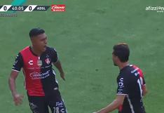 Celebran los ‘Rojinegros’: gol de Trejo para el 1-0 del Atlas vs. San Luis [VIDEO]