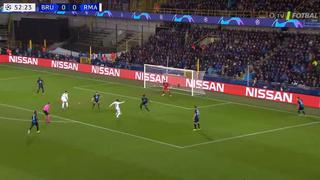En primera y de zurda: Rodrygo anotó el 1-0 tras pase de Odriozola en Bélgica por Champions League | VIDEO