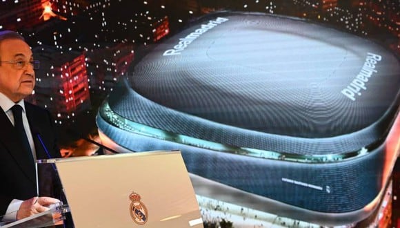 La reforma del nuevo Santiago Bernabéu estarían listas en el 2022. (Foto: AFP)