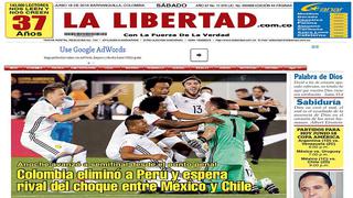 Así informaron los medios de Colombia el pase a semis de Copa América Centenario