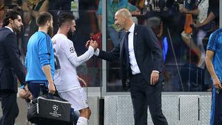"El míster está probando jugadores, sistemas... un poco todo: la defensa de Dani Carvajal a Zidane