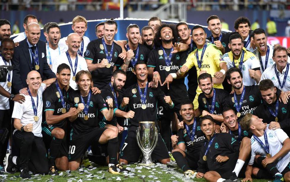Real Madrid campeón de la Supercopa de Europa 2017: los festejos de un nuevo título en la era Zidane