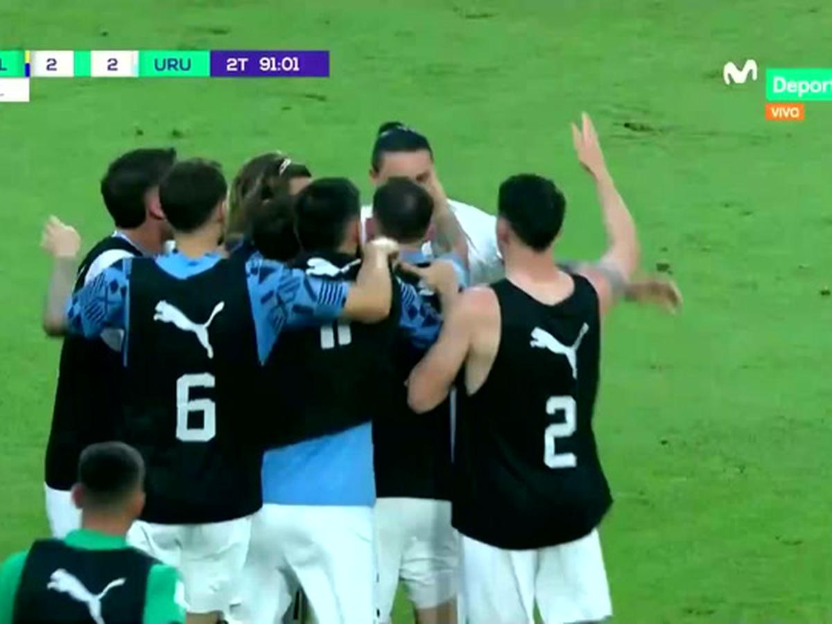 AUF TV En Vivo - cómo ver hoy Uruguay 2-0 Brasil por TV y Online, MIX