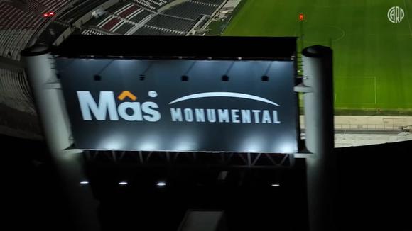 River Plate estrenó el renovado Estadio Monumental ante Argentinos Juniors. (Video: River Plate)