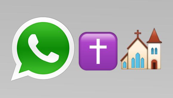 En total son cuatro emoticones que representan a la religión cristiana. (Foto: Depor)