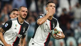 Con gol de Cristiano Ronaldo, Juventus derrotó 2-1 al Hellas Verona por la Serie A