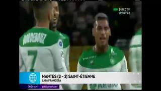 Trauco anota gol en victoria de Saint-Étienne sobre Nantes
