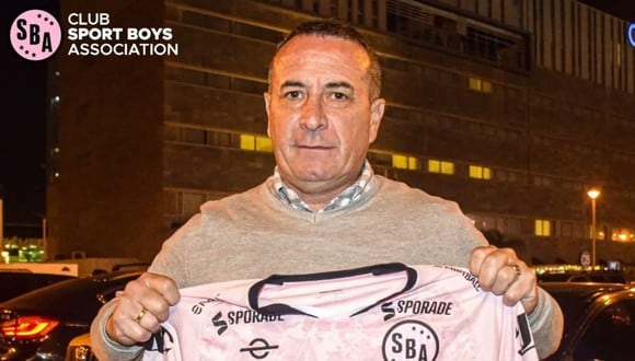 Guillermo Sanguinetti es el nuevo director técnico de Sport Boys. (Foto: Prensa Sport Boys)
