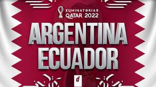 ▷ VER Ecuador vs. Argentina EN VIVO solo en YouTube: chocan por Eliminatorias Qatar 2022