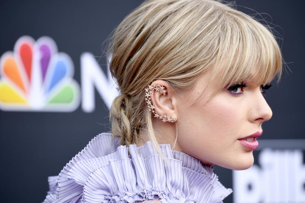 Taylor Swift llegó a la versión 2019 de los Billboard para sorprender a todo el mundo. (Fotos: AFP)