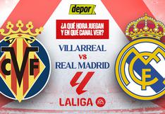 En qué canales TV ver Villarreal vs. Real Madrid por LaLiga