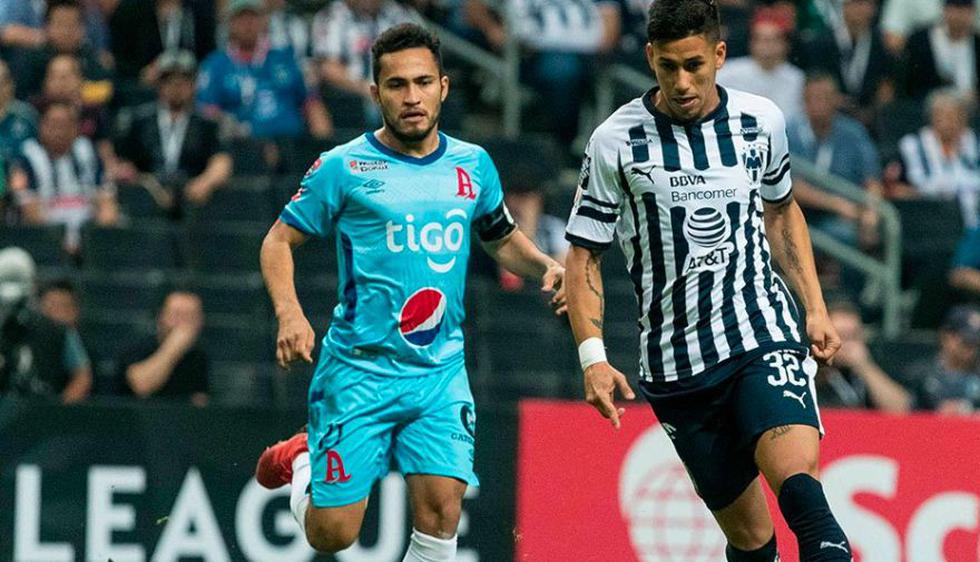 Monterrey vs Alianza FC por la vuelta de octavos de final de Concachampions 2019. (Twitter Rayados)