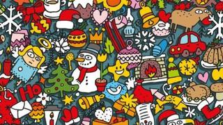 ¿Lograrás ver el caramelo escondido entre objetos navideños de este desafío visual en la actualidad? [FOTOS] 