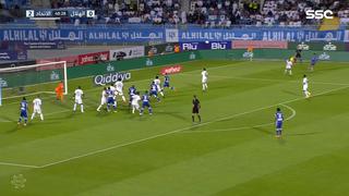 El gol se cobró 4 minutos después: la peculiar asistencia de Carrillo en el empate de Al Hilal [VIDEO]
