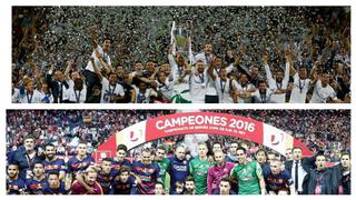 ¿Qué vale más, el doblete del Barcelona o la Champions del Real Madrid?
