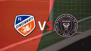 Con una seguidilla de goles, FC Cincinnati vence a Inter Miami