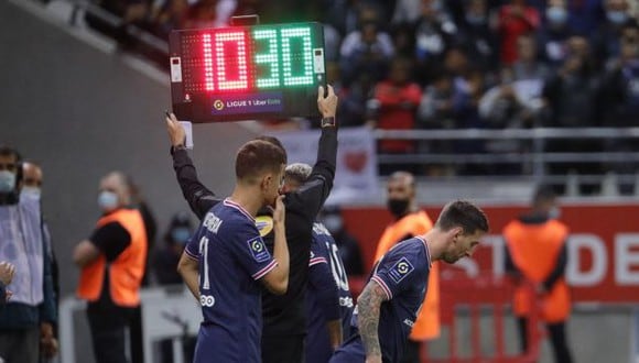 El debut de Lionel Messi en el PSG vs. Reims. (Foto: PSG)