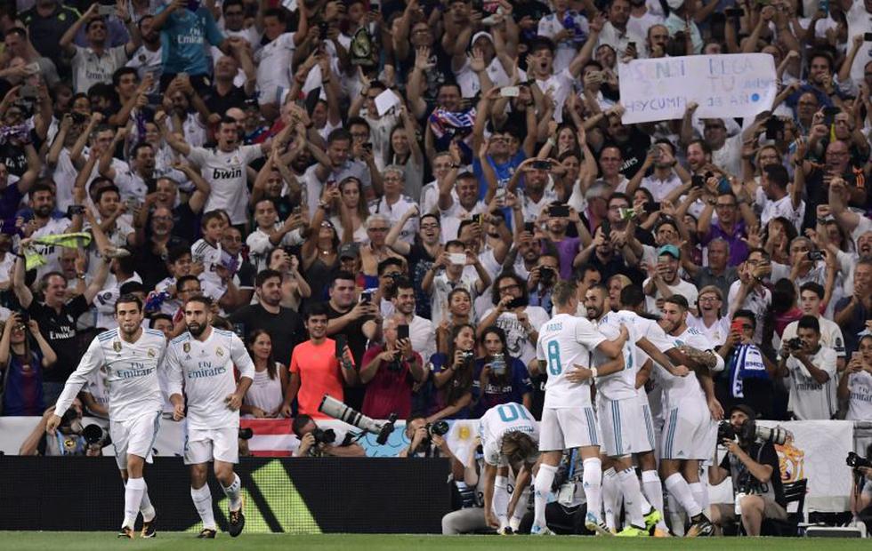 Supercopa de España: Real Madrid y Barcelona y las mejores postales de la final de la Supercopa en el Bernabéu. (Foto: AFP / Reuters)