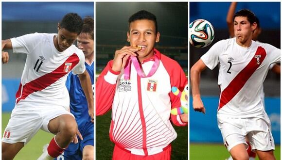 Olivares, Pacheco y Saravia también coincidieron en la Selección Peruana Sub 17 y Sub 20. (Diseño: Depor)