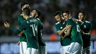 México venció 3-2 a Costa Rica en el estadio Universitario en Monterrey por Amistoso Internacional