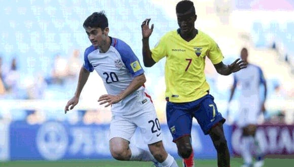Ecuador y Estados Unidos chocan en el debut del Mundial Sub 20. (Foto: @FIFAcom)