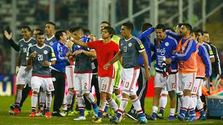 ¿Con dedicatoria?: así celebraron los 'guaraníes' en el vestuario tras golear a Chile [VIDEO]