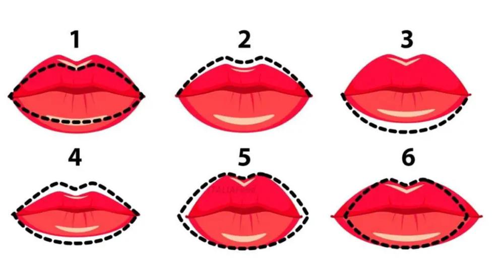 Visual Test |  Specify the shape of your lips and you will get information about your personality  Mexico