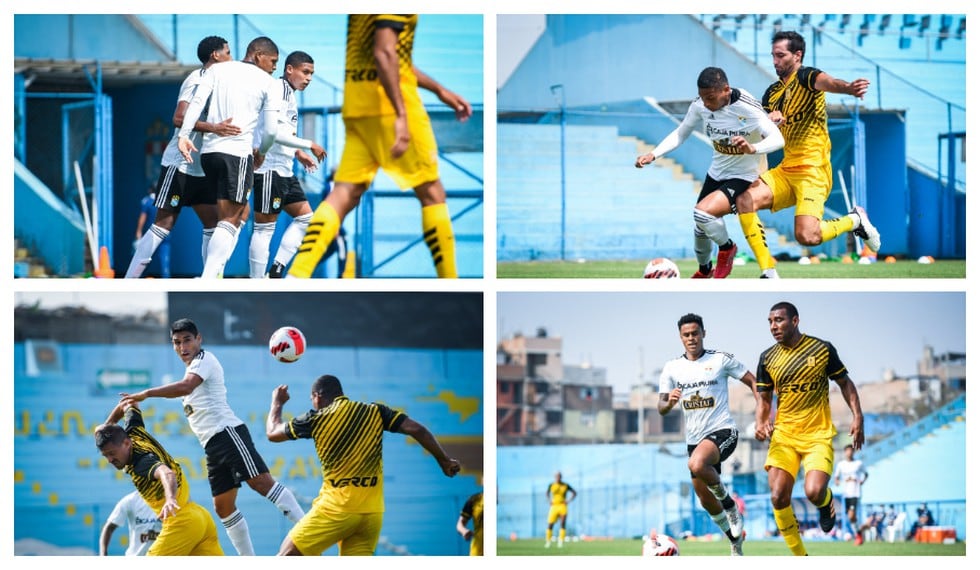 Las mejores imágenes del partido de práctica entre Sporting Cristal y Cantolao (Foto: Sporting Cristal)
