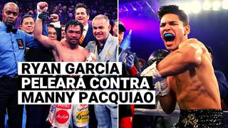 ‘Pac-Man’ regresa al cuadrilátero: Ryan García confirmó pelea ante Manny Pacquiao para este año 