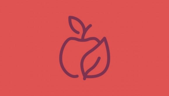 En esta imagen hay dos opciones: la manzana y la hoja. ¿Qué viste primero? (Foto: MDZ Online)