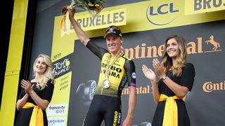 ¡A festejar! Holandés Mike Teunissen ganó la Etapa 1 del Tour de Francia 2019