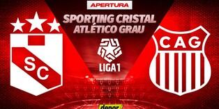 Sporting Cristal y Atlético Grau juegan por la fecha 6 del Torneo Apertura 2024. (Diseño: Depor)