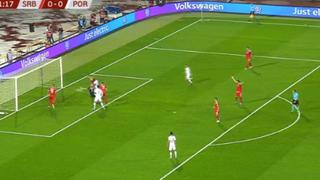 ¡Ganó el rebote! William Carvalho anotó el 1-0 del Portugal-Serbia por Eliminatorias a la Euro [VIDEO]