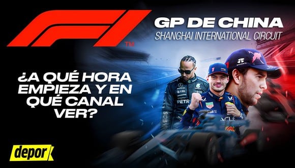 Revisa los horarios del GP de China 2024 y en qué canales ver la carrera de la Formula 1 (Foto: Depor)