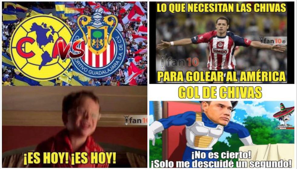América vs. Chivas: los memes del clásico mexicano por el Apertura 2018. (Foto: Facebook)