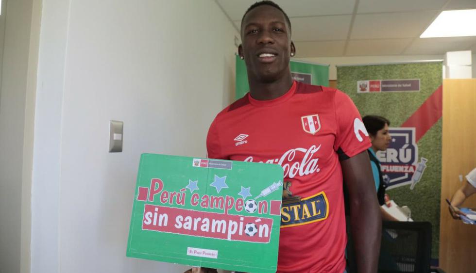 Selección Peruana: jugadores se unieron a campaña de prevención contra la Sarampión.