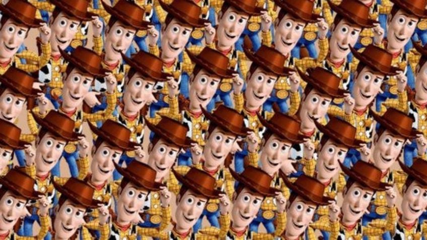 Halla a Slinky entre los Woody de este reto viral de Toy Story. (Mdzol)