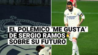 El polémico ‘me gusta’ de Sergio Ramos que presagiaría su futuro en el Real Madrid
