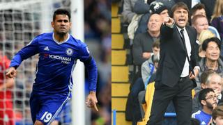 Chelsea: Diego Costa y Antonio Conte siguieron discutiendo en los vestuarios