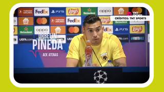 Orbelín Pineda sobre jugar la Champions League: “Antes lo veía en casa, ahora estoy aquí”