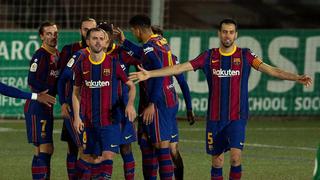 A octavos: Barcelona derrotó 2-0 a Cornellá y avanza en la Copa del Rey