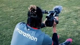 Dejaron los guantes: Gallese y Cáceda la hicieron de reporteros en el entrenamiento de Perú