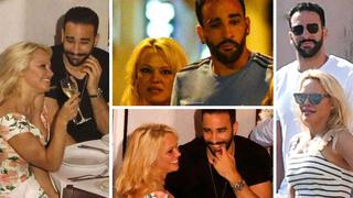 Pamela Anderson y Adil Rami, la historia de amor que unió a Hollywood con el fútbol [VIDEO y FOTOS]
