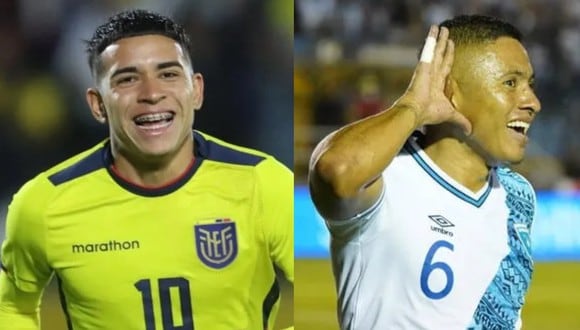 Ecuador y Guatemala se enfrentan en partido amistoso internacional. (Foto: Composición Depor)