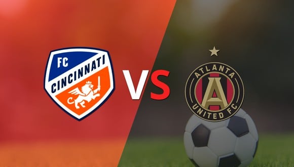¡Ya se juega la etapa complementaria! FC Cincinnati vence Atlanta United por 2-1